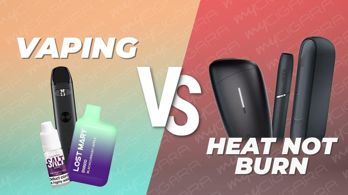 Vaping Vs Heat Not Burn - myCigara