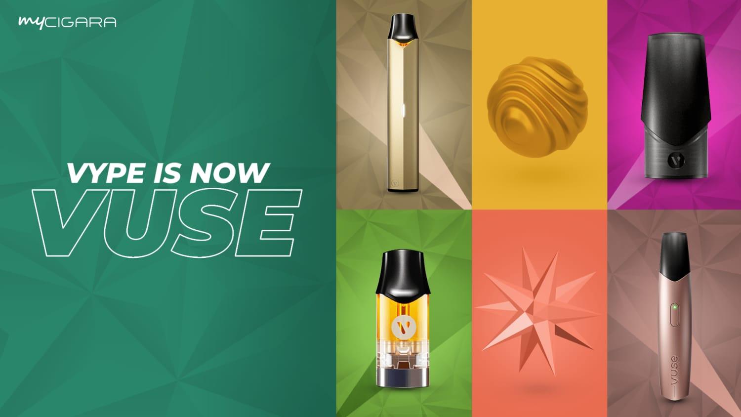 Vype is now Vuse - Brand:Vuse, Brand:Vype, Category:Vape Kits, Sub Category:Pod Kits, Sub Category:Prefilled Pods