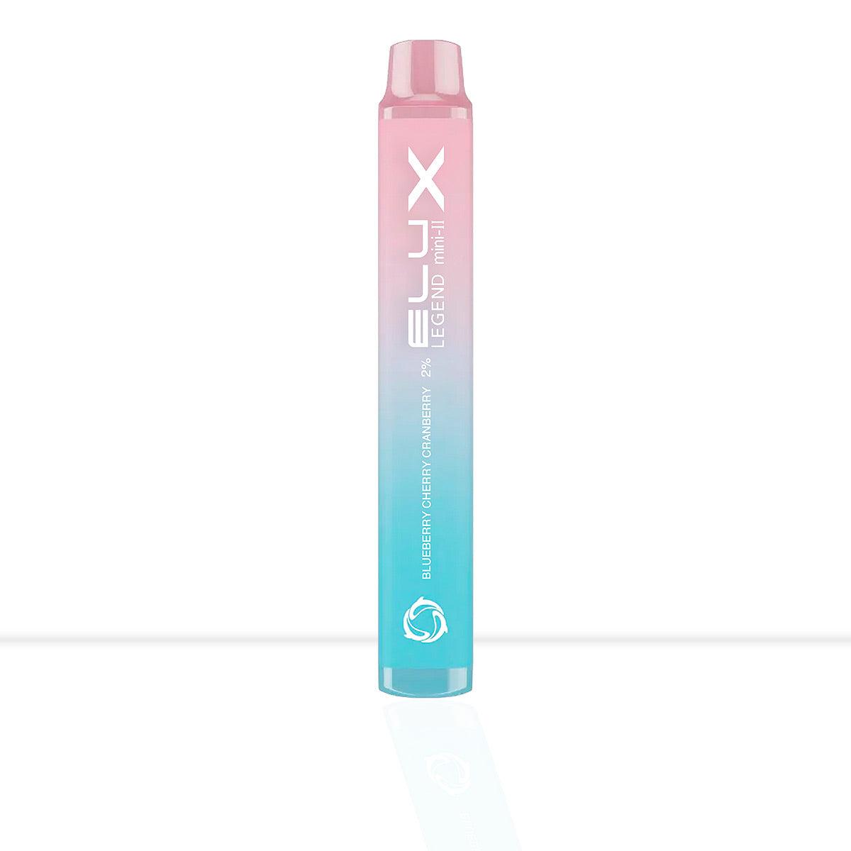 blue and pink disposable vape pen