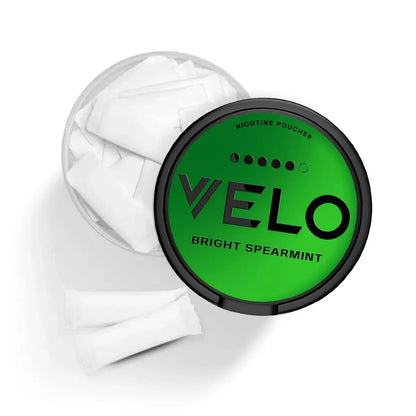 Bright Spearmint VELO Nicotine Pouches | Crisp Mint Flavour - 14mg