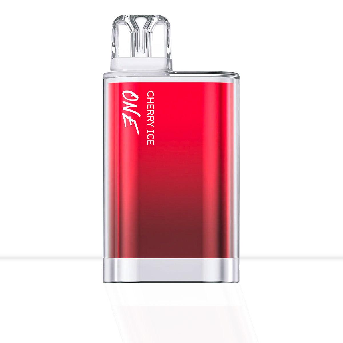 red ombre box-style disposable vape