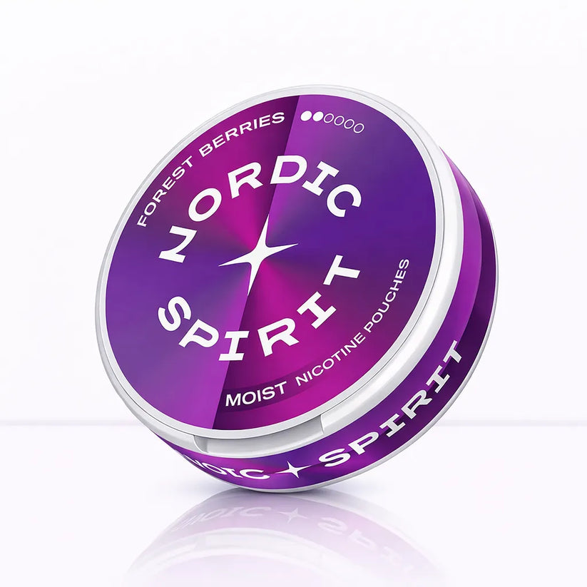Forrest Berries Nordic Spirit Nicotine Pouches | 6-12mg - Regular 6mg-Strong 9mg