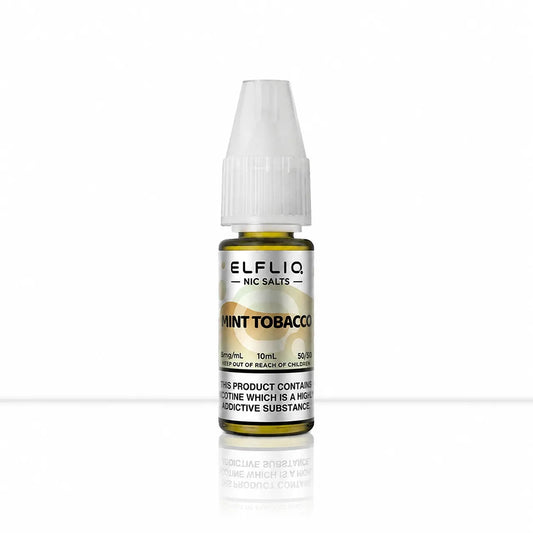 Mint Tobacco Elfliq Nic Salt E-Liquid | Elf Bar Elfliq 10ml - 10ml | 10mg