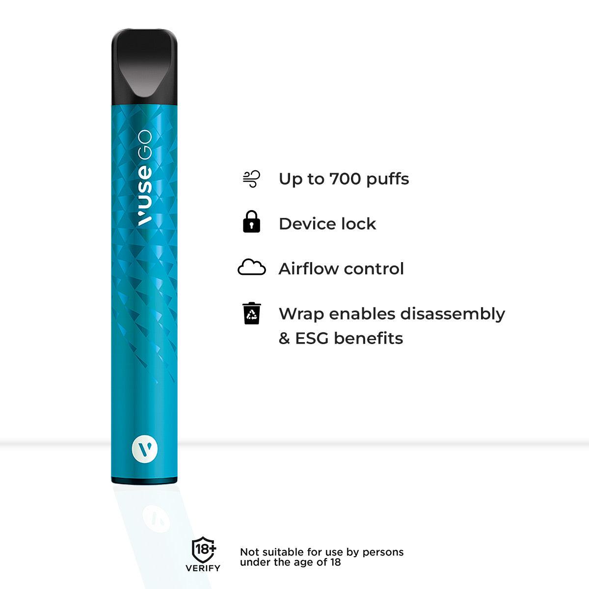 Vuse Go 700 Mint Ice Disposable