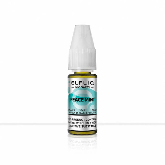 Peace Mint Elfliq Nic Salt E-Liquid | Elf Bar Elfliq 10ml - 10ml | 10mg