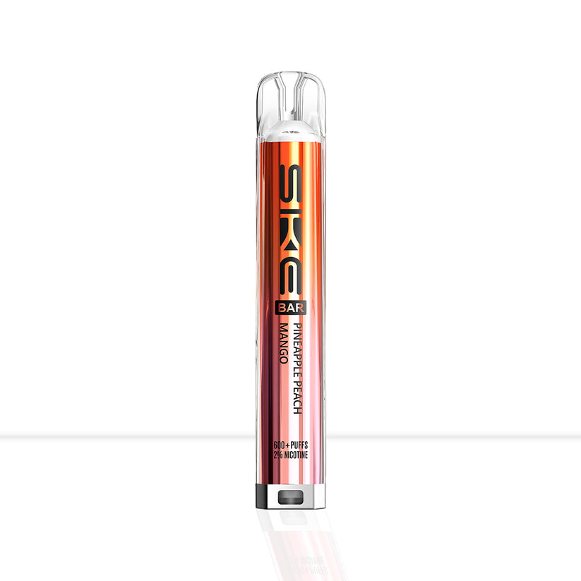 SKE Crystal Bar Prefilled Pod Kit | TPD Compliant | Free Shipping - Strawberry Raspberry-Blueberry Cherry Cranberry-Strawberry Burst-Fizzy Cherry-Sour Pineapple Ice