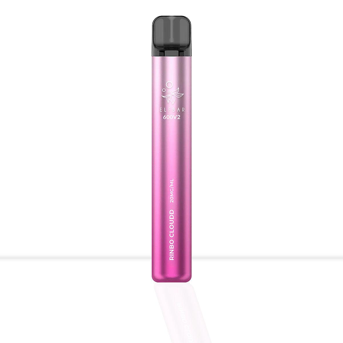 pink and purple disposable vape pen