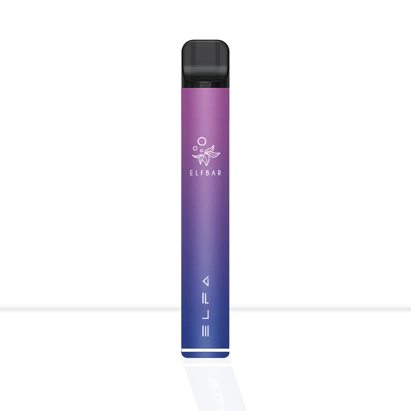 Elf Bar Elfa Pro Pod Vape Kit | Pre-Filled Pods & Fast Charging - Navy Blue & Blueberry Sour Raspberry-Aurora Pink & Pink Lemonade-Black & Blue Razz Lemonade-Aurora Purple & Watermelon-Aurora Blue & Kiwi Passionfruit Guava