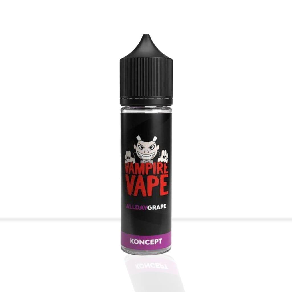All Day Grape Koncept Shortfill E-Liquid Vampire Vape - All Day Grape Koncept Shortfill E-Liquid Vampire Vape - E Liquid