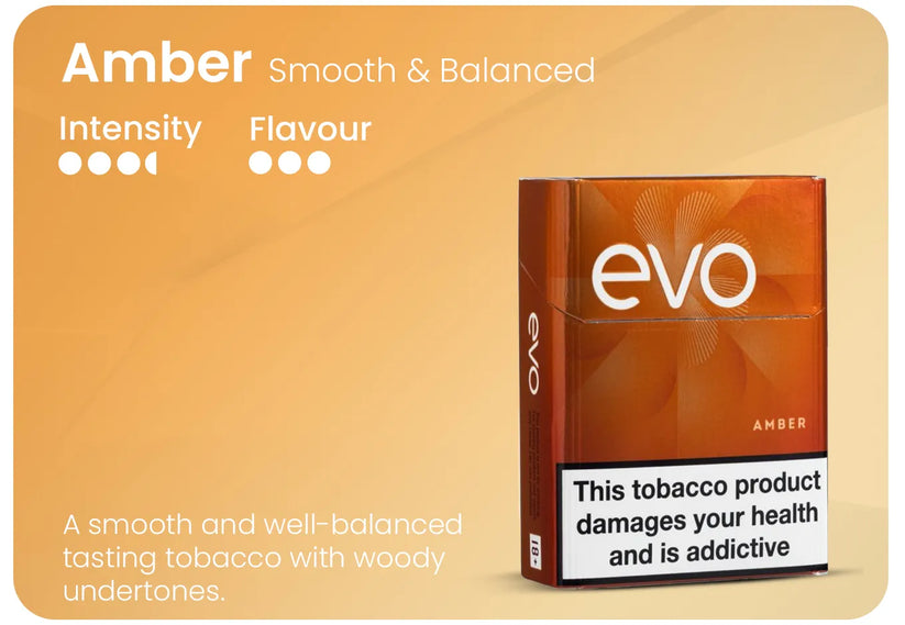 Ploom Evo Amber Tobacco Sticks | Smooth Tobacco for Aura - Default Title