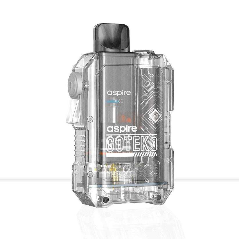 Aspire Gotek X Pod Vape Kit - Transparent-Transparent Black-Transparent Blue-Transparent Green-Transparent Orange