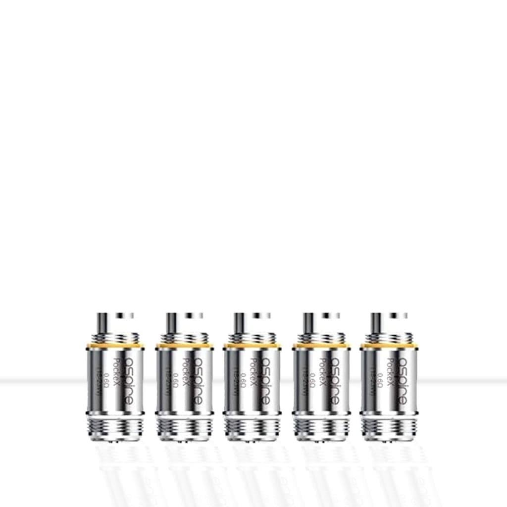 Aspire PockeX Coils 5 Pack - Aspire PockeX Coils 5 Pack - Coils
