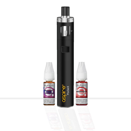 Buy Aspire PockeX Kit | Free Shipping - Black-Silver