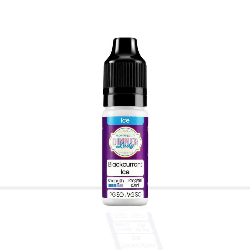 Blackcurrant Ice 50/50 E-Liquid Dinner Lady - Blackcurrant Ice 50/50 E-Liquid Dinner Lady - E Liquid