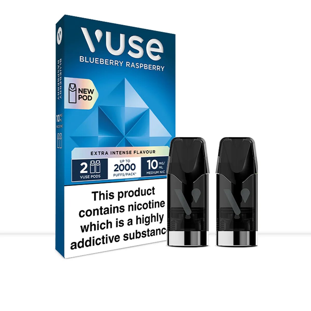 Blue Raspberry Vuse Extra Intense Vape Pods - Blue Raspberry Vuse Extra Intense Vape Pods
