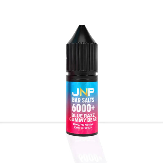 Blue Razz Gummy Bear Bar Salts 6000+ Nic Salt E-Liquid JNP | Free Shipping - 10mg | 10ml-20mg | 10ml