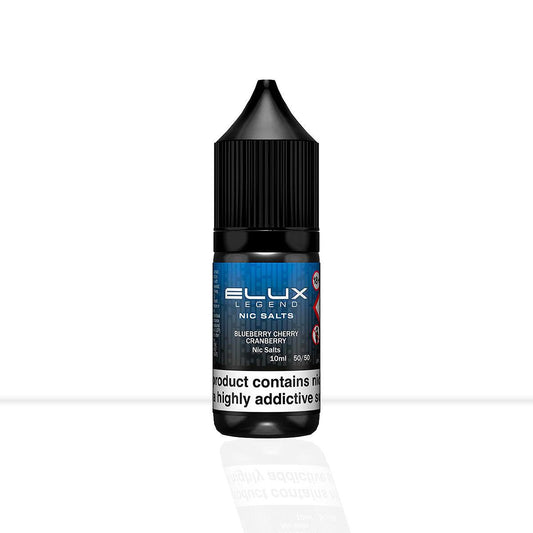 Buy Blueberry Cherry Cranberry Nic Salt E-Liquid Elux Legend | Free Shipping - 10ml | 10mg