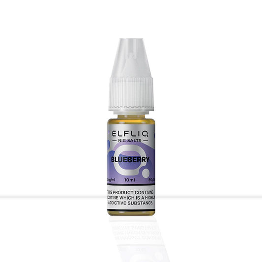 Buy Blueberry Nic Salt E-liquid Elf Bar Elfliq | Free Shipping - 10ml | 10mg