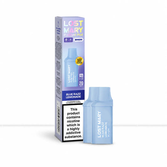 Lost Mary BM600 Blue Razz Lemonade Pods | Next Day UK