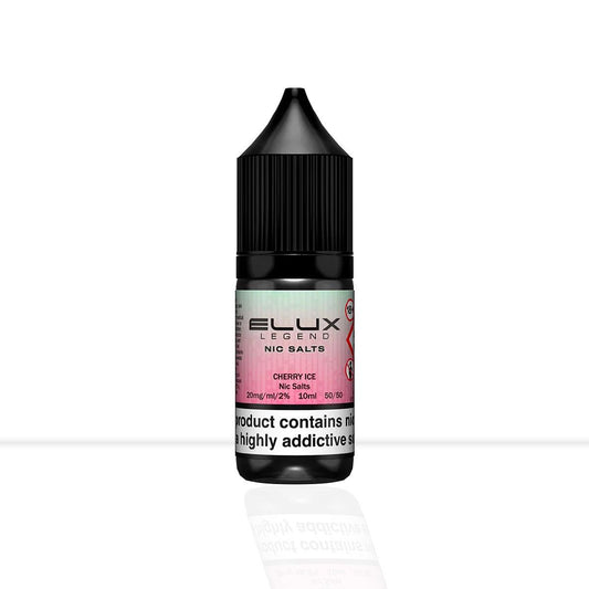 Buy Cherry Ice Nic Salt E-Liquid Elux Legend | Free Shipping - 10ml | 10mg