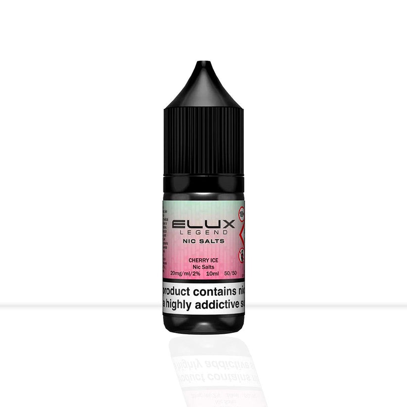 Buy Cherry Ice Nic Salt E-Liquid Elux Legend | Free Shipping - 10ml | 10mg-10ml | 20mg