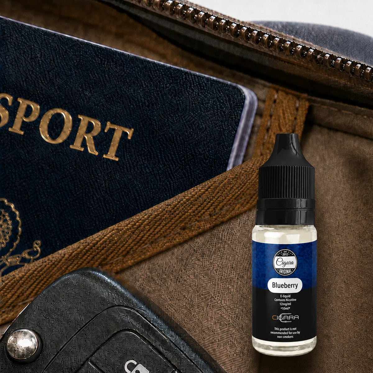 Buy Blueberry 70/30 E-Liquid Cigara Original | Free Shipping - 18mg | 10ml