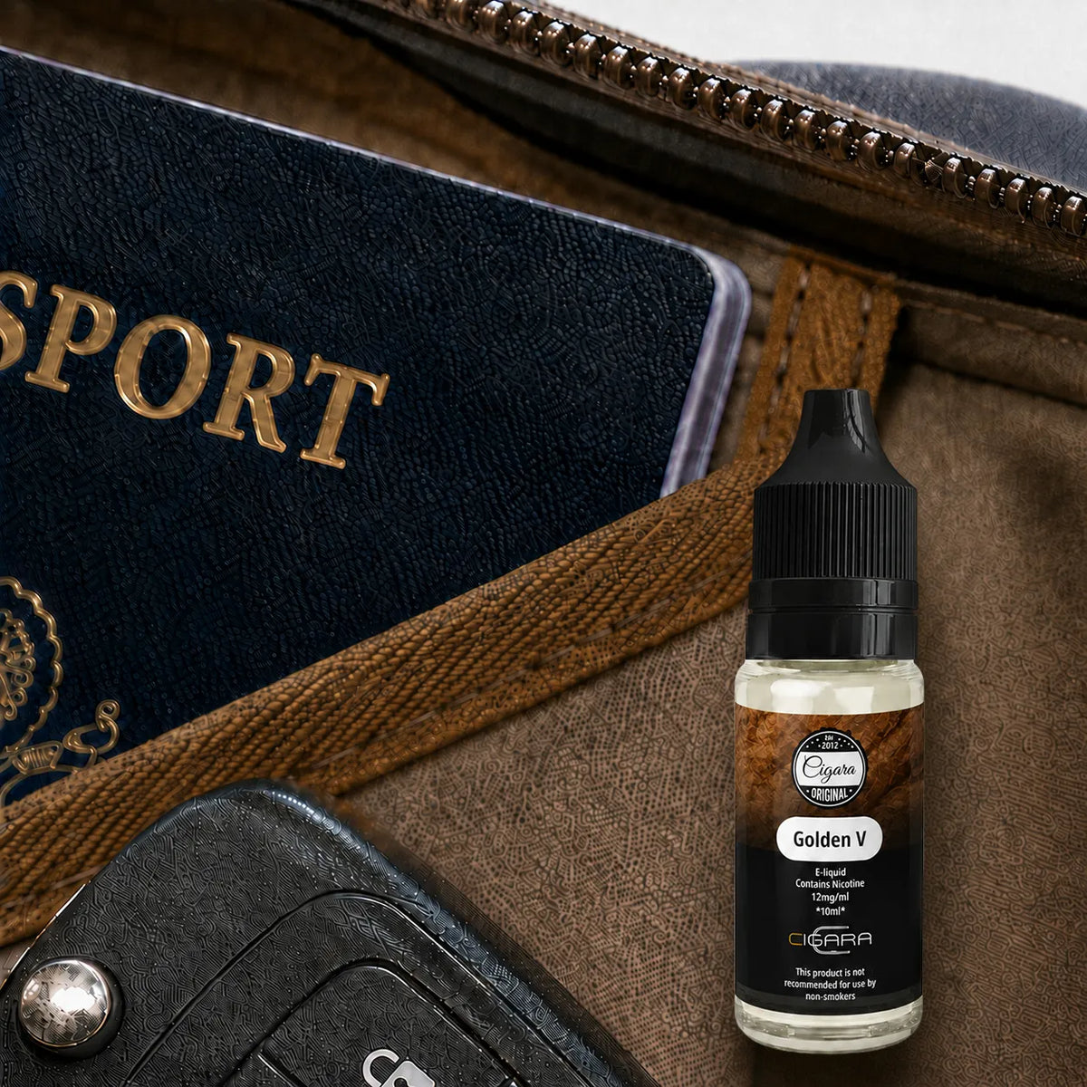 Buy Cigara Original Golden E-Liquid | Free Shipping - 18mg | 10ml