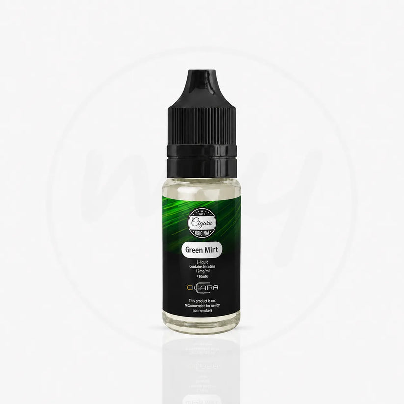 Buy Green Mint 70/30 E-Liquid Cigara Original | Free Shipping - 18mg | 10ml