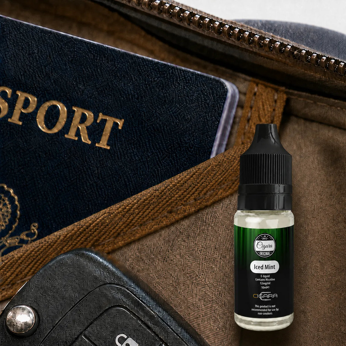Buy Iced Mint 70/30 E-Liquid Cigara Original | Free Shipping - 18mg | 10ml