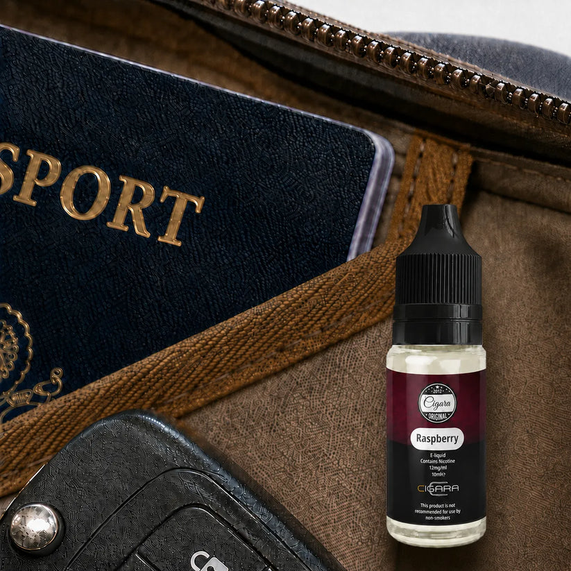 Buy Raspberry 70/30 E-Liquid Cigara Original | Free Shipping - 18mg | 10ml