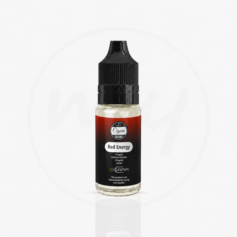 Buy Red Energy 70/30 E-Liquid Cigara Original | Free Shipping - 18mg | 10ml