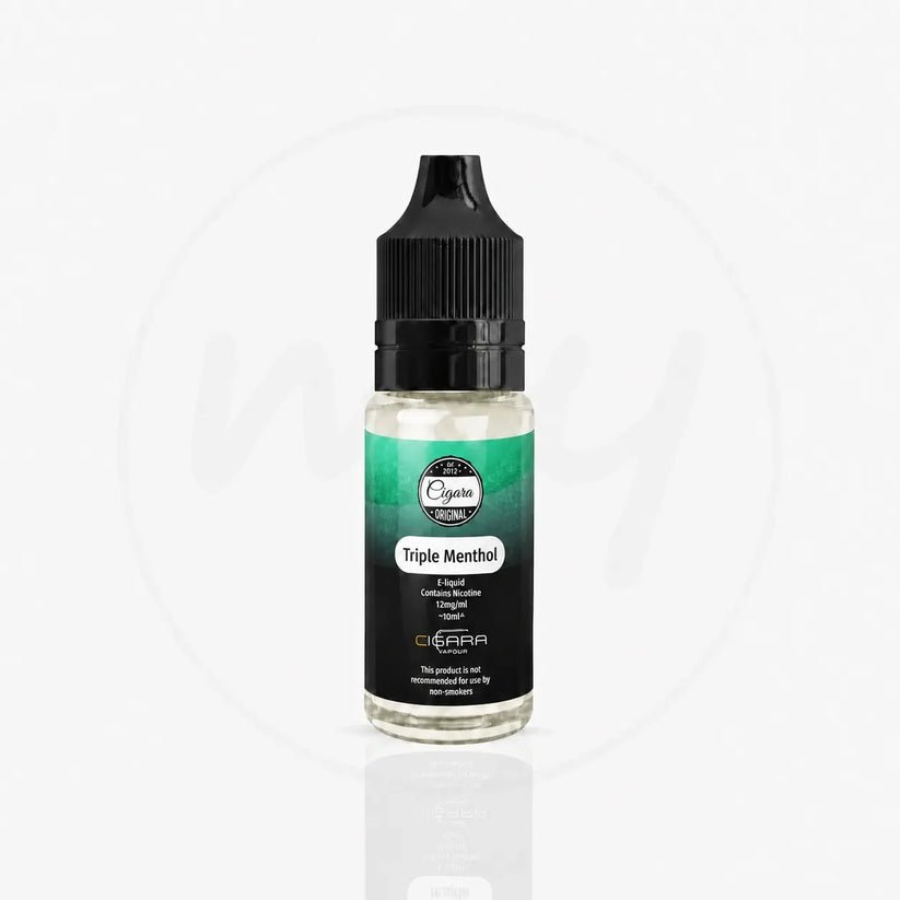 Buy Triple Menthol 70/30 E-Liquid Cigara Original | Free Shipping - 18mg | 10ml