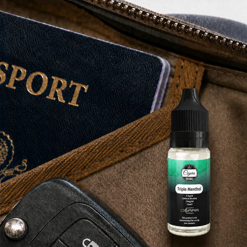 Buy Triple Menthol 70/30 E-Liquid Cigara Original | Free Shipping - 18mg | 10ml