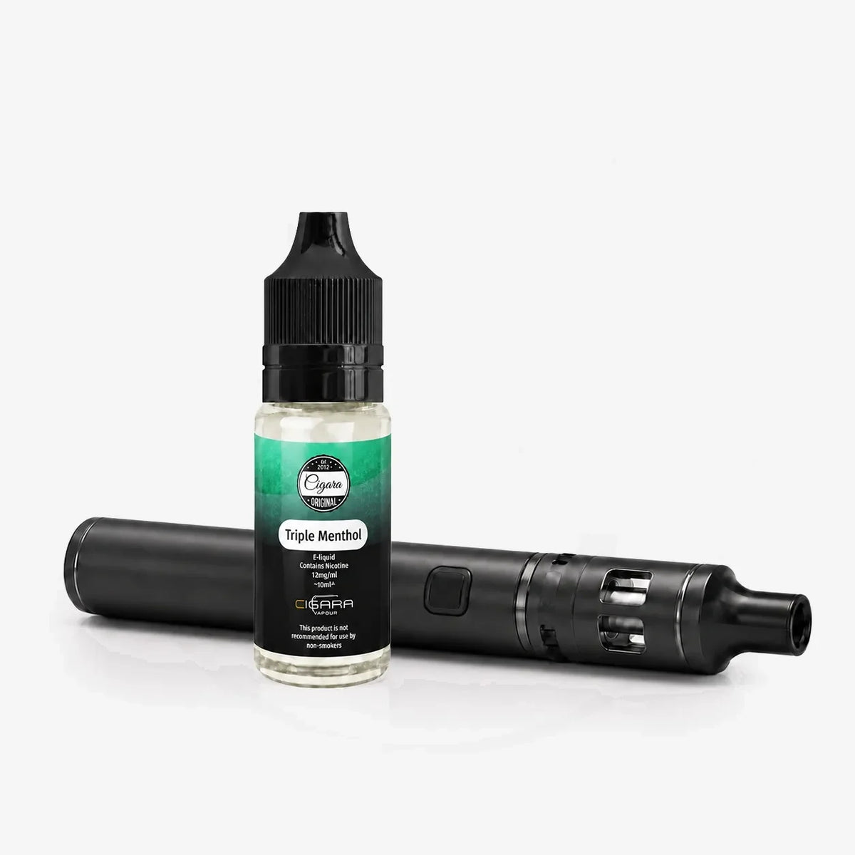 Buy Triple Menthol 70/30 E-Liquid Cigara Original | Free Shipping - 18mg | 10ml