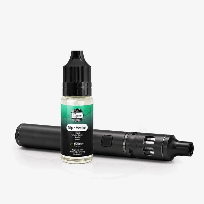 Buy Triple Menthol 70/30 E-Liquid Cigara Original | Free Shipping - 18mg | 10ml