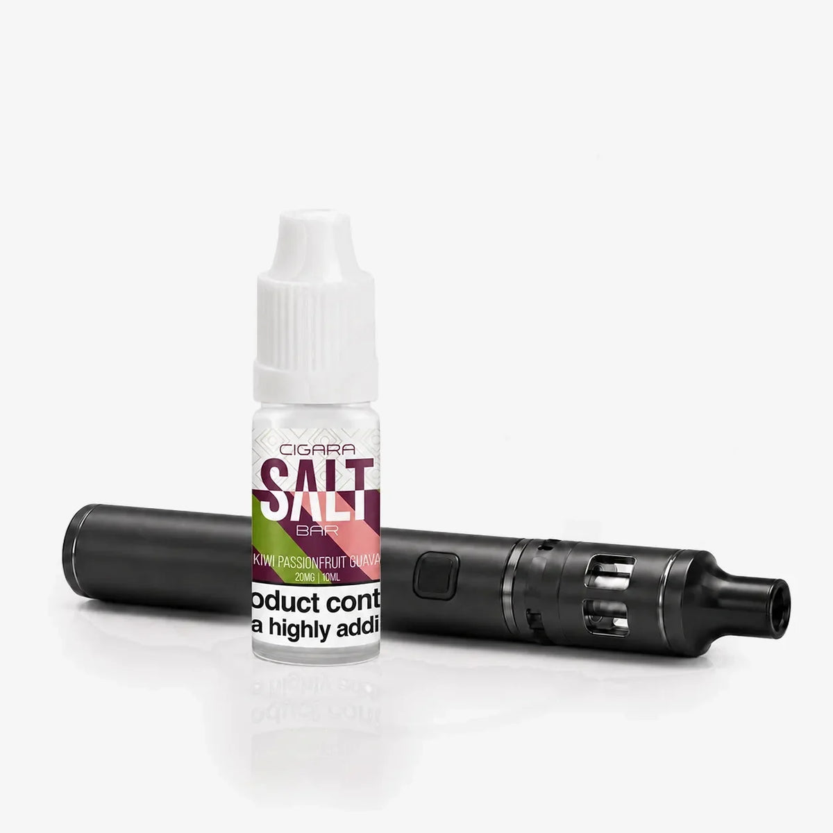 Buy Kiwi Passion Fruit Guava Nic Salt E-Liquid Cigara Salt Bar | Free Shipping - 10ml | 10mg