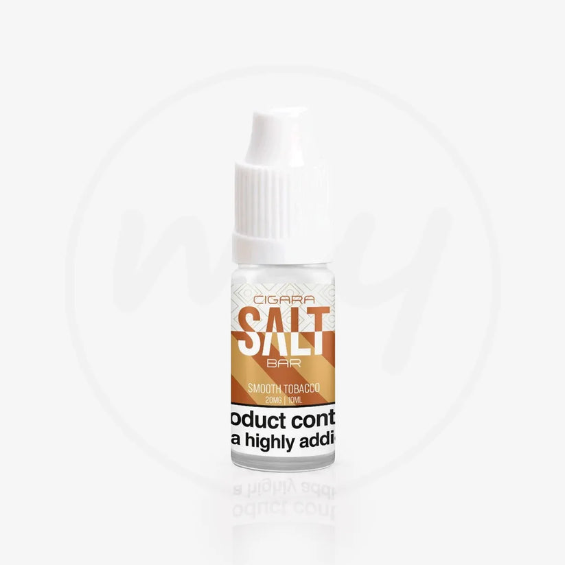 Buy Smooth Tobacco Nic Salt E-Liquid Cigara Salt Bar | Free Shipping - 10ml | 5mg