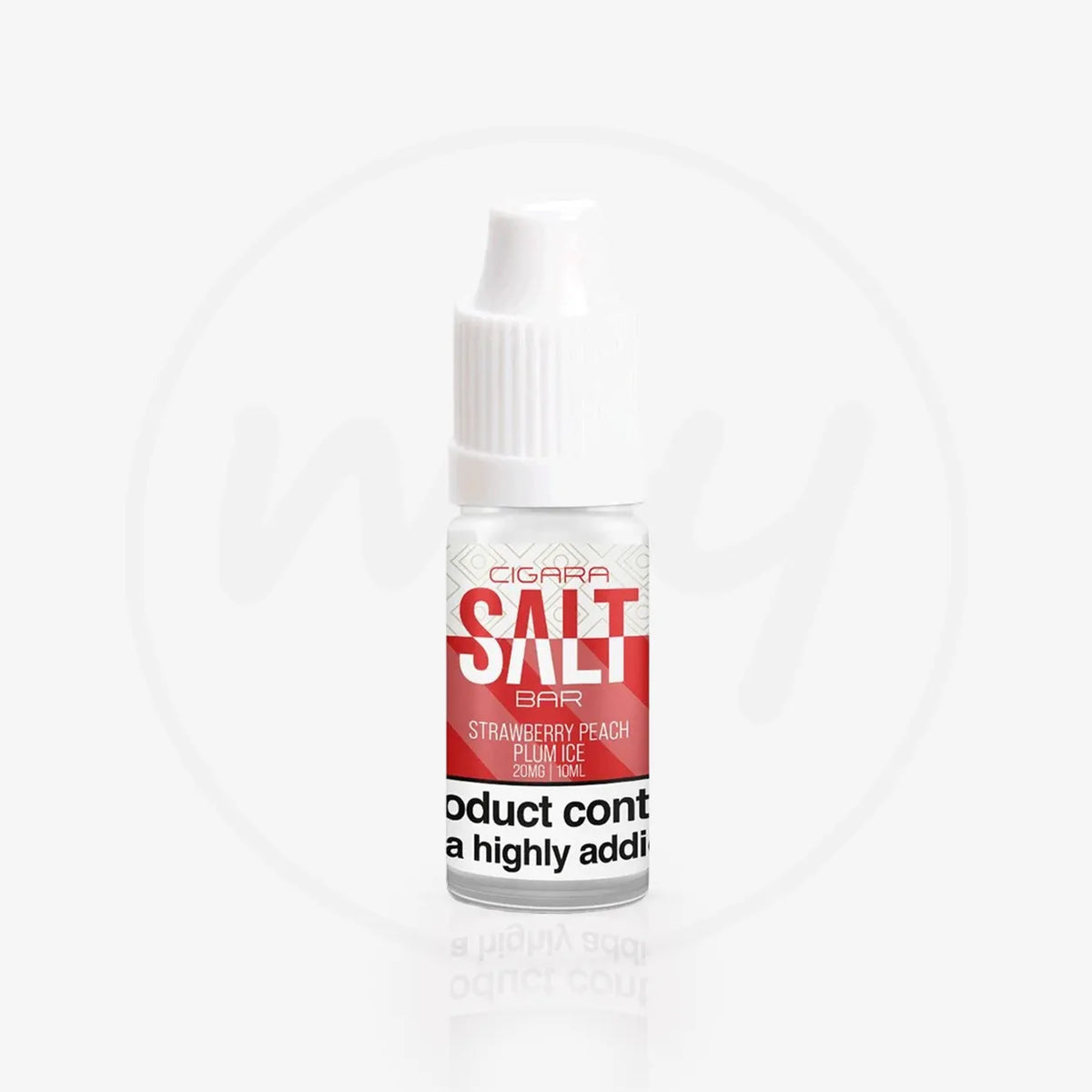 Buy Strawberry Peach Plum Ice Nic Salt E-Liquid Cigara Salt Bar | Free Shipping - 10ml | 10mg