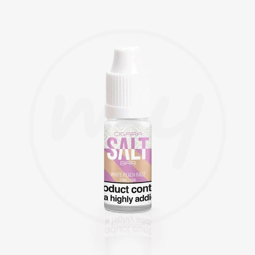 Buy White Peach Razz Nic Salt E-Liquid Cigara Salt Bar | Free Shipping - 10ml | 10mg