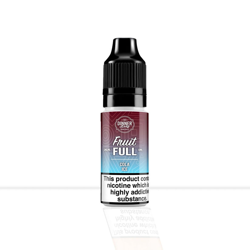 Cola Ice Nic Salt E-Liquid Dinner Lady Fruit Full Bar Salts | Free Shipping - 10ml | 10mg-10ml | 20mg