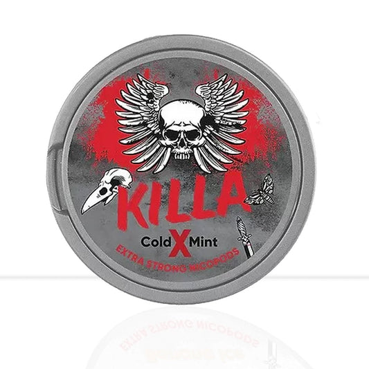 Cold Mint Killa Dry Nicotine Pouches | Free Shipping - 16mg