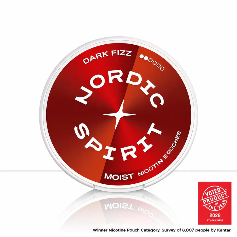 Dark Fizz Nordic Spirit Nicotine Pouches | 6-12mg | Free Shipping - Regular 6mg-Strong 9mg