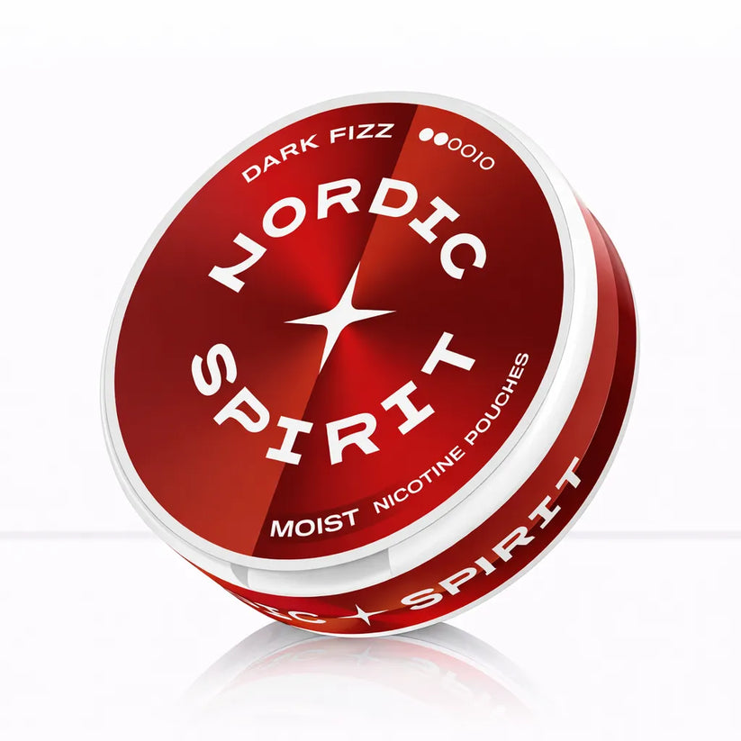 Dark Fizz Nordic Spirit Nicotine Pouches | 6-12mg | Free Shipping - Regular 6mg-Strong 9mg