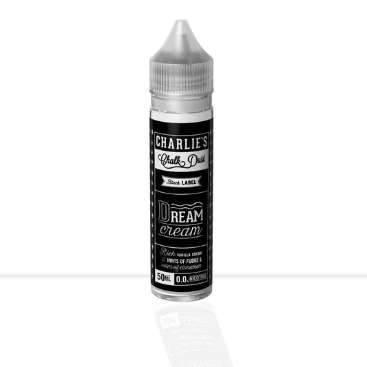 Buy Dream Cream Shortfill E-Liquid Charlie's Chalk Dust | Free Shipping - 50ml | 0mg