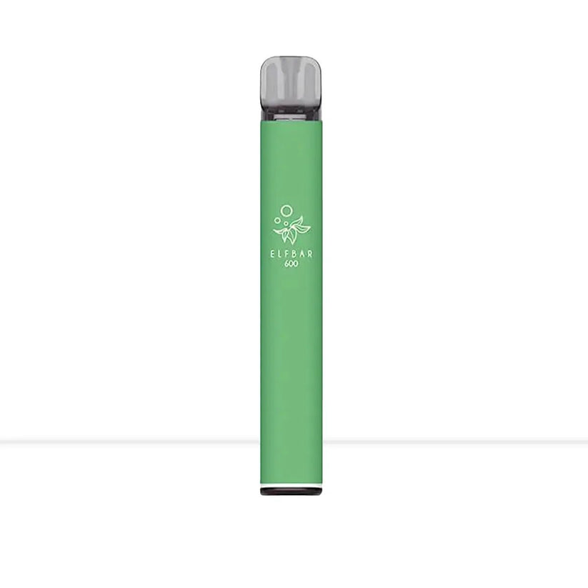 Elf Bar 600 Prefilled Pod Vape Kit - Banana Ice-Blue Razz Lemonade-Blueberry Sour Raspberry-Grape-Kiwi Passionfruit Guava