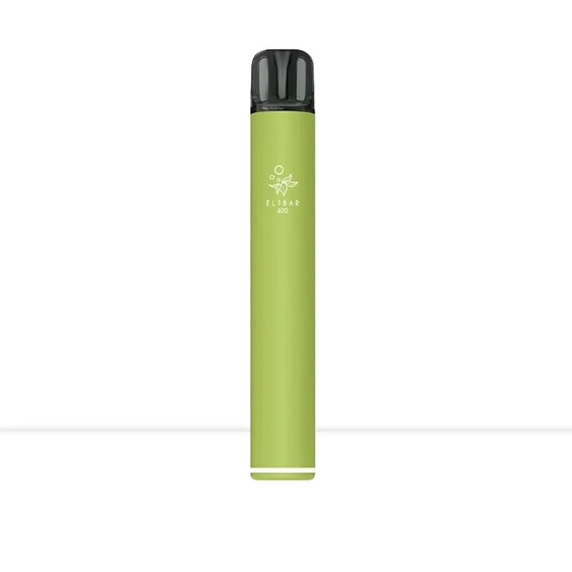 Elf Bar 600 Prefilled Pod Vape Kit - Banana Ice-Blue Razz Lemonade-Blueberry Sour Raspberry-Grape-Kiwi Passionfruit Guava