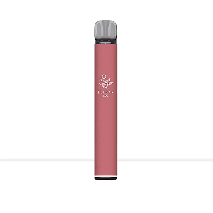 Elf Bar 600 Prefilled Pod Vape Kit - Banana Ice-Blue Razz Lemonade-Blueberry Sour Raspberry-Grape-Kiwi Passionfruit Guava