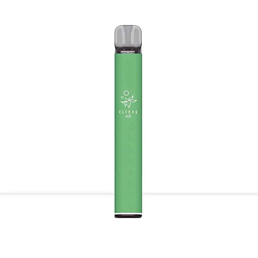 Elf Bar 600 Prefilled Pod Vape Kit - Banana Ice-Blue Razz Lemonade-Blueberry Sour Raspberry-Grape-Kiwi Passionfruit Guava