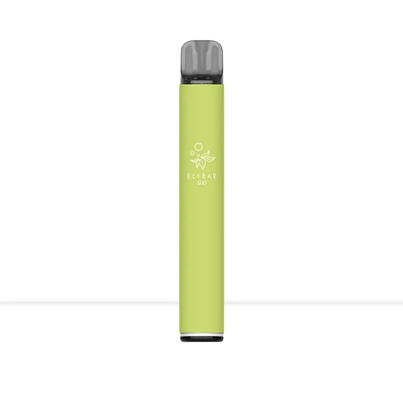 Elf Bar 600 Prefilled Pod Vape Kit - Banana Ice-Blue Razz Lemonade-Blueberry Sour Raspberry-Grape-Kiwi Passionfruit Guava