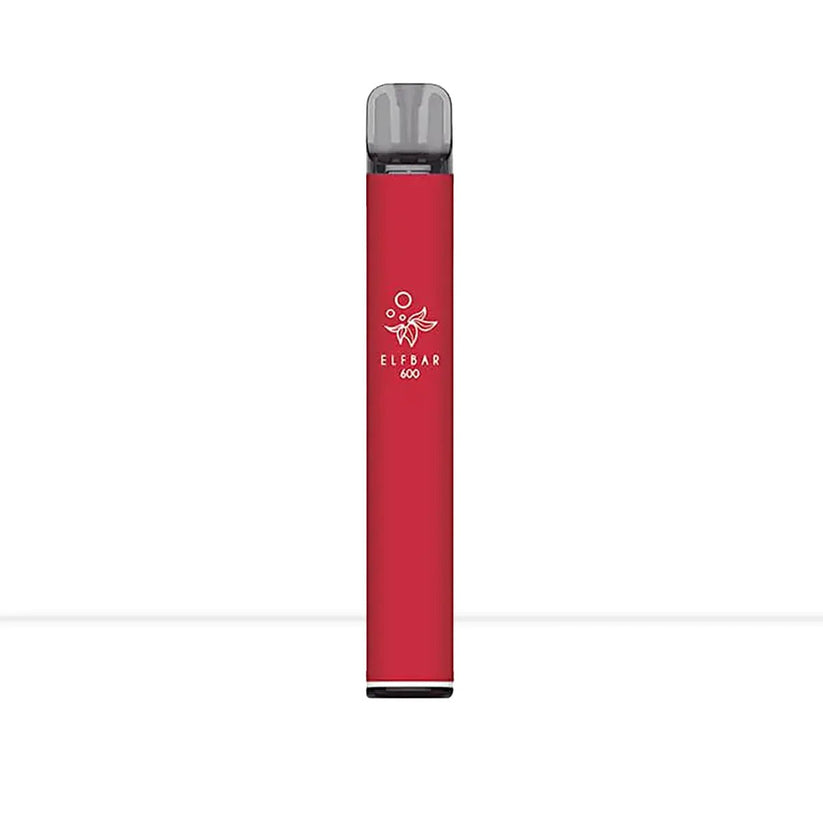 Elf Bar 600 Prefilled Pod Vape Kit - Banana Ice-Blue Razz Lemonade-Blueberry Sour Raspberry-Grape-Kiwi Passionfruit Guava